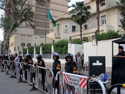 بلاغ كاذب بمحاولة تفجير السفارة السعودية في مصر