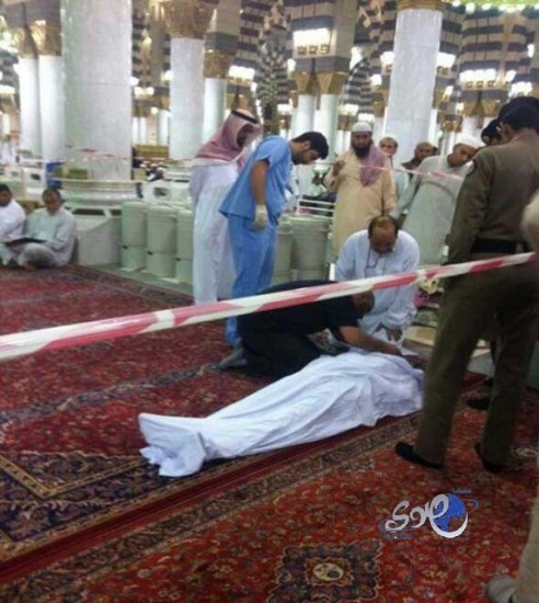 وفاة مسن حضر للصلاة في المسجد النبوي قبل فجر اليوم