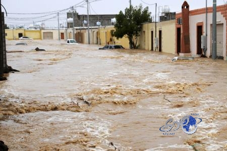 المالية تبدأ توزيع مساعدات الإعاشة على متضرري أمطار تبوك