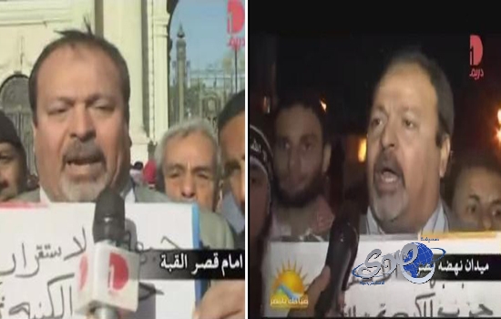 بالفيديو .. مواطن يتظاهر صباحا لإسقاط مرسي ومساءً لدعمه