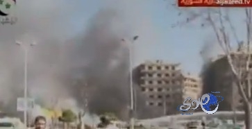 بالفيديو.. 3 انفجارات تهز دمشق وتوقع عشرات القتلى