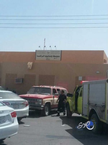 بالصور.. شائعة عن وجود مجهول إفريقي تُخلي ثانوية “الراكة” بتثليث