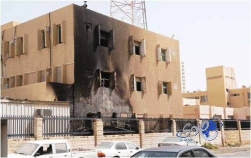 حريق بشرطة الخبر والدفاع المدني يسيطر عليه