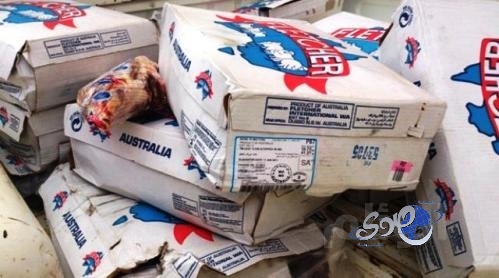 ضبط ومصادرة 224 كيلو لحوم منتهية الصلاحية بالعويقلية