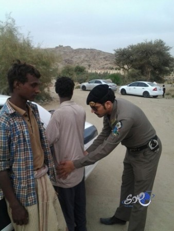 الدوريات تُطيح بأعدادٍ من الإثيوبيين في متنزه “سيسد” بالطائف