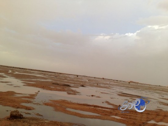 أمطار متوسطة إلى غزيرة على الخرمة