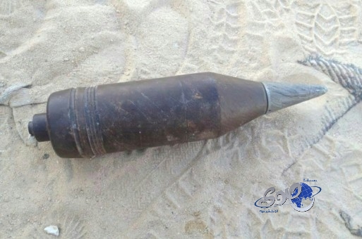 العثور على ذخيرة مدفعية في القريات