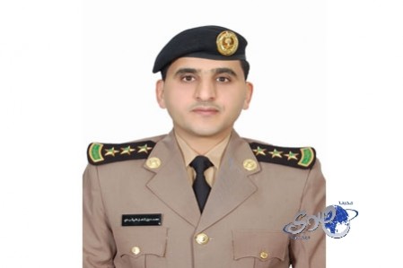 النقيب “الرشيدي” مساعداً للناطق الإعلامي بشرطة تبوك