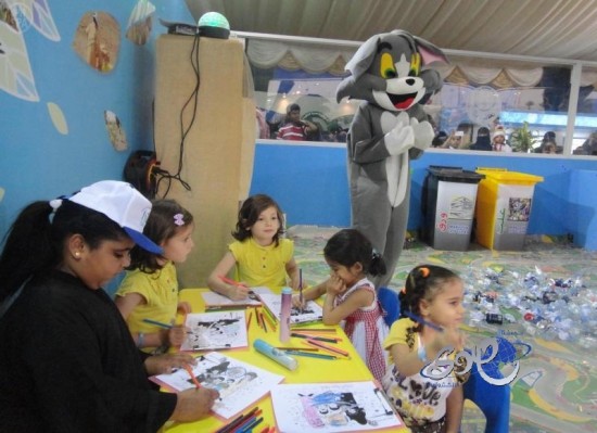 الحديقة الإلكترونية تجذب الأطفال في مهرجان ربيع الرياض