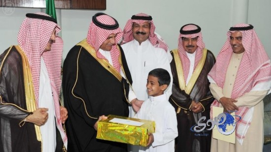 وكيل إمارة منطقة الجوف يستقبل عدداً من أيتام المنطقة