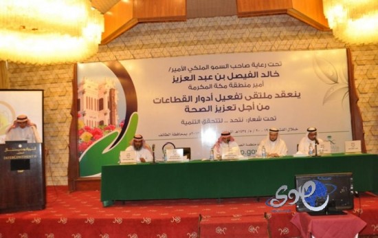 بدء الفعاليات العلمية لأعمال ملتقى الطائف للمدن الصحية