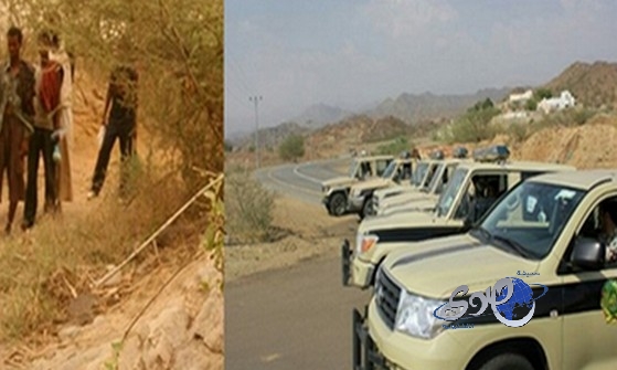 القبض على واحد وسبعين متسلل افريقي وأصابة رجل أمن في عملية مدهمة اليوم بجبل مصيده