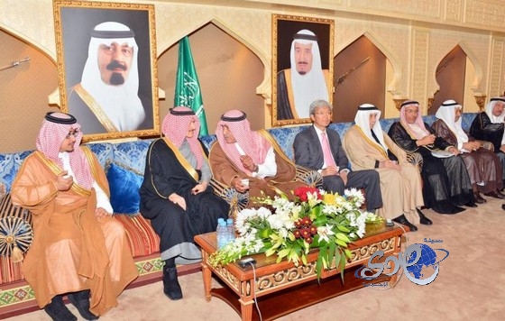 سمو النائب الثاني يستقبل المسؤولين والمواطنين