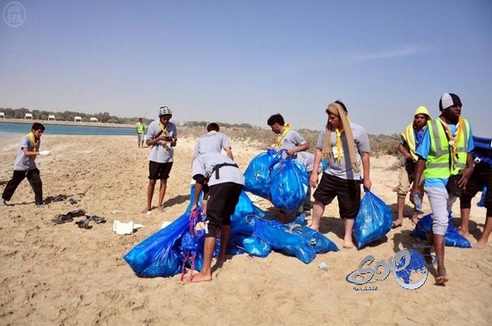 الكشافة يرفعون 11 طنا من النفايات في الجبيل