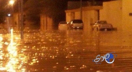 أمطار على محافظتي القويعية وحوطة بني تميم