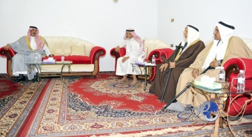 أمير منطقة الباحة يعزي أسرة الحمدان