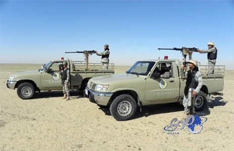 دوريات حرس الحدود تحبط محاولات تهريب أسلحة