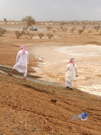 أمطار على محافظة الخرمة