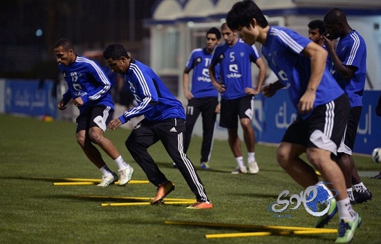 الهلال يواصل تحضيراته لمواجهة الفيصلي.