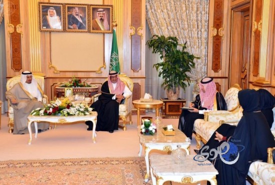 سمو النائب الثاني يستقبل عددًا من المسؤولين