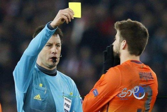برشلونة يشكو الحكم الألماني شتارك لليويفا