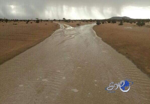 هطول أمطار على محافظة الطائف