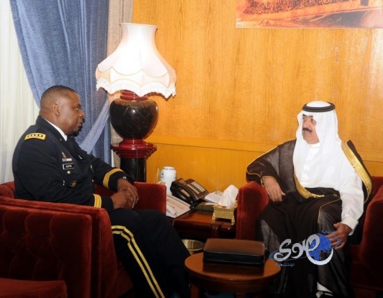 سمو رئيس الحرس الوطني يستقبل قائد القيادة المركزية الأمريكية ووزير الثقافة الصيني