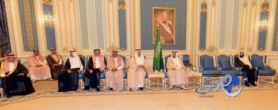 ولي العهد يتلقى التعازي والمواساة لليوم الثالث والأخير في وفاة الأمير بدر رحمه الله