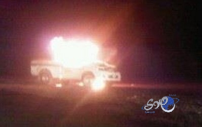 مجهولون يسرقون سيارة رجل أمن بحائل ويشعلون بها النيران