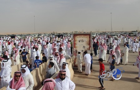 بالصور الحظات الاولى لفتح بوابات قرية الجنادرية وتدفق الزوار على المهرجان
