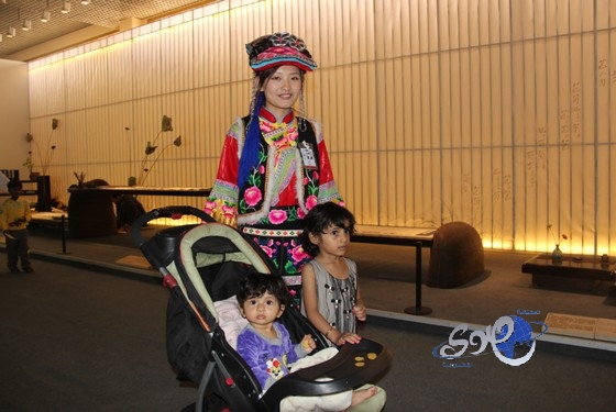 جناح الصين في الجنادرية يحظي بإهتمام كبير من العوائل السعودية (صور)