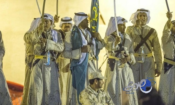فرقة عنيزة تمتع زائري الجنادرية