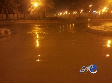 هطول أمطار على محافظة شقراء