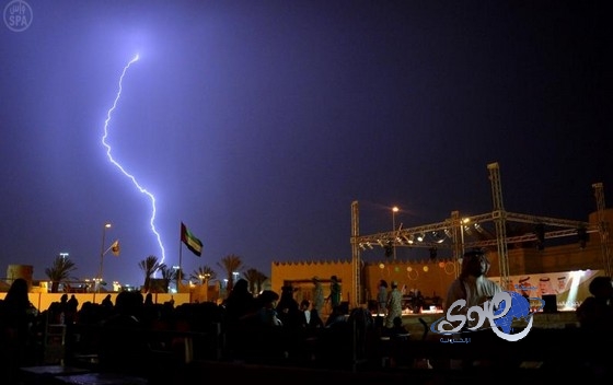 أمطار على الجنادرية والخرج مساء اليوم