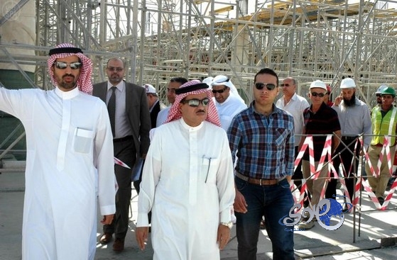 رئيس مؤسسة الخطوط الحديدية يقوم بجولة تفقدية لمشروع قطار الحرمين السريع