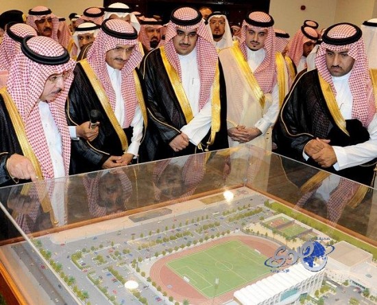 أمير الرياض يفتتح مدينة الأمير ناصر بن عبدالعزيز الرياضية