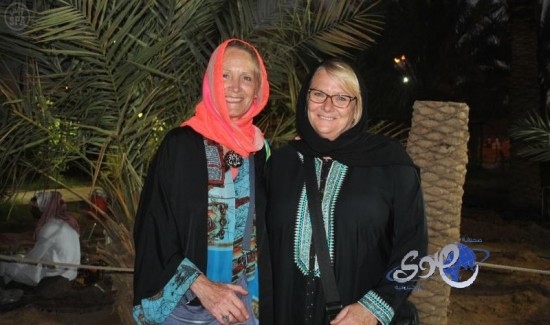 زوار أجانب في الجنادرية : المملكة تمتلك تاريخا مليئا بالأشياء الجميلة