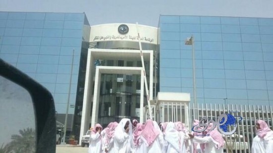 موظفو الهيئات يتجمعون أمام مقرها للمطالبة بإقالة رئيسهم