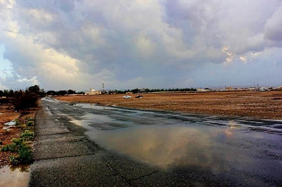 بالصور.. هطول أمطار على محافظة الطائف