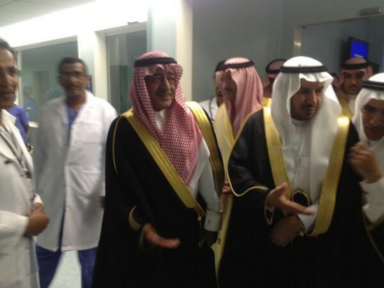 النائب الثاني يفتتح مستشفى الأمير محمد بن عبدالعزيز بالرياض