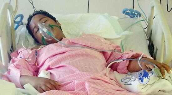 نقل ابن الشاعرة الراحلة مستورة الأحمدي بالطائرة إلى مستشفى الحرس الوطني