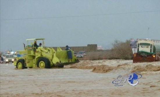 لجنة حصر الأضرار الناتجة عن سيول الباحة تبدأ مهامها