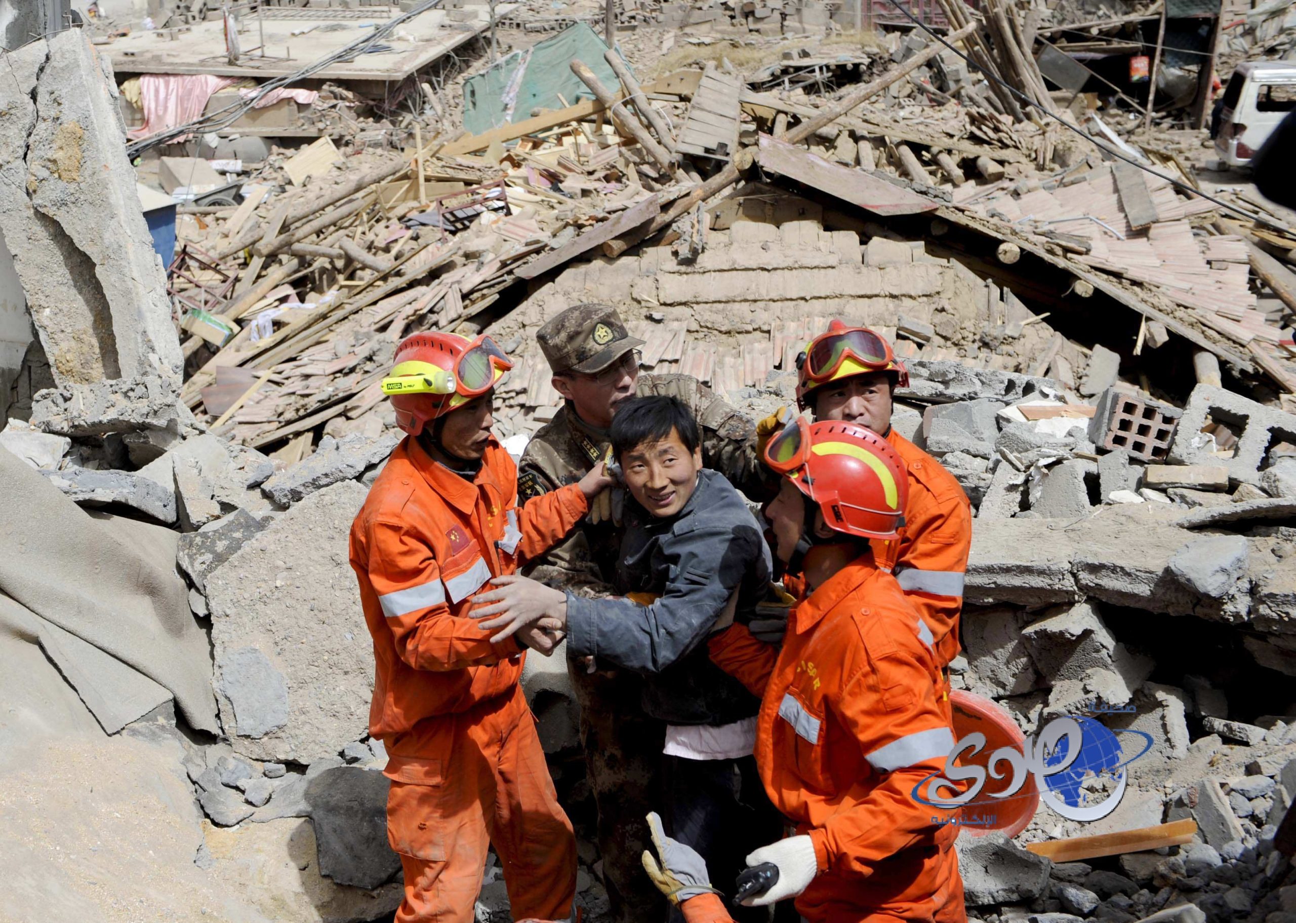 ارتفاع عدد الضحايا في الزلزال الذي ضرب منطقة سيتشوان غرب الصين