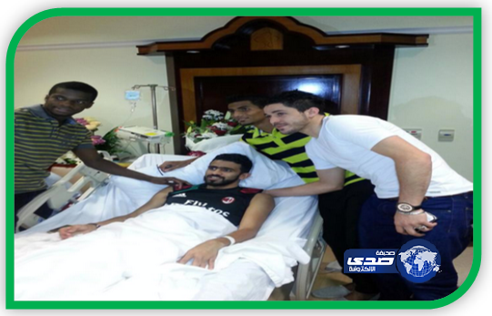 خروج الجيزاوي من المستشفى ، وحجرته تستقبل مسئولي ولاعبي الأهلي