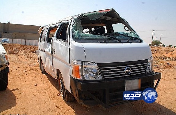 إصابة معلمتين في حادث مروري شمال الجبيل