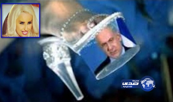 فنانة لبنانية ترتدي حذاءً عليه صورة «نتنياهو»