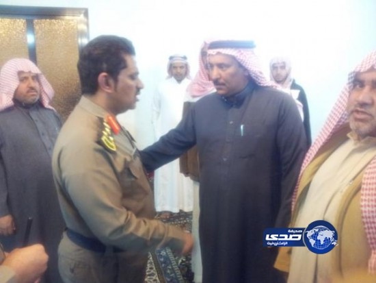مدني الباحة يعزي أسرة ضحايا وادي اللحيان