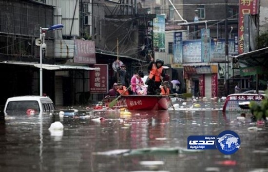 55 قتيلا و14 في عداد المفقودين جراء عواصف بالصين