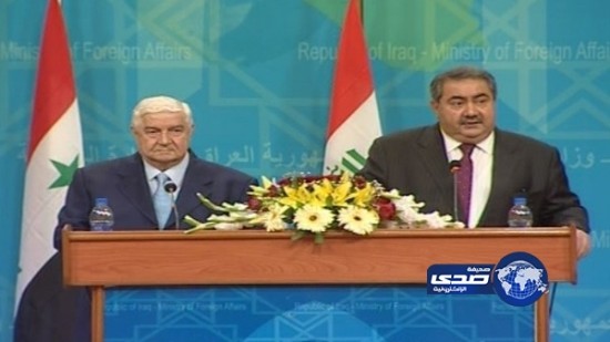 المعلم من بغداد: سوريا ستشارك في مؤتمر “جنيف 2”