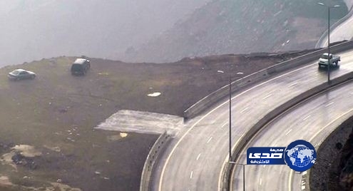 هطول أمطار على محافظة الطائف